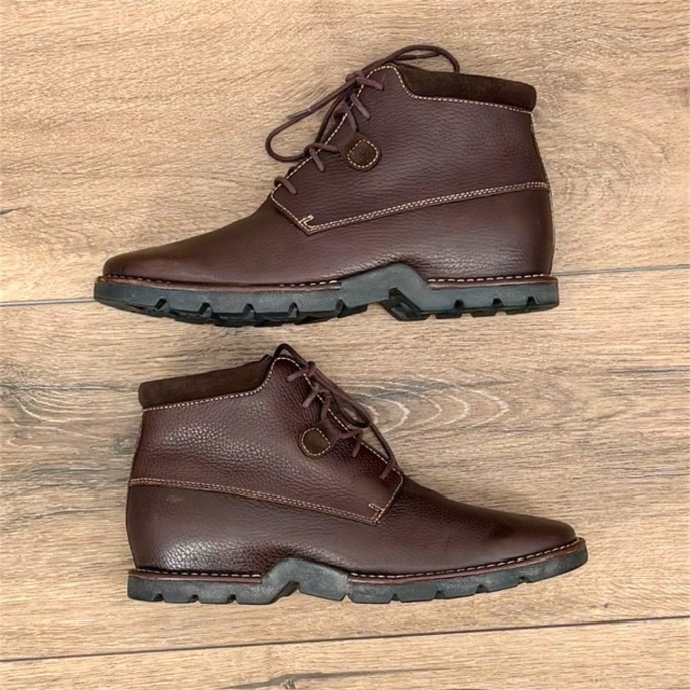 Cole Haan Country Women's Size 10 B Brown Leather Waterproof Chukka Ankle Boots - Picture 6 of 9